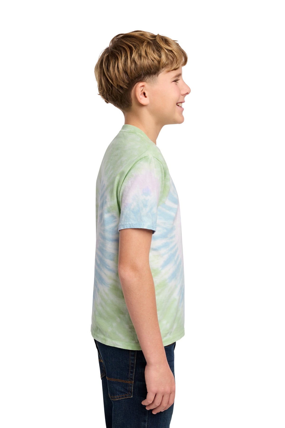 Watercolor Sp Port & Co Youth Tie-Dye Tee. PC147Y