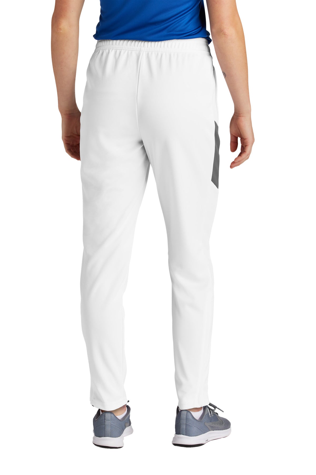 White/IrGy Sport-Tek Women's Travel Pant LPST800 plain